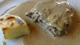Recepta de cuina de Filet de poltre a la salsa de ceps